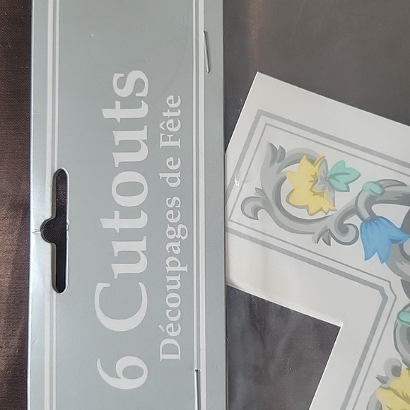 ✨️💲3️⃣ ✨️New Religious Scroll Cross 6Pk Cutouts Confirmation Decorations - Picture 7 of 7